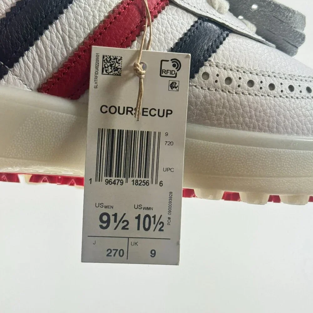 Adidas Coursecup Spikeless Golf 'USA' IH2266 size 9.5